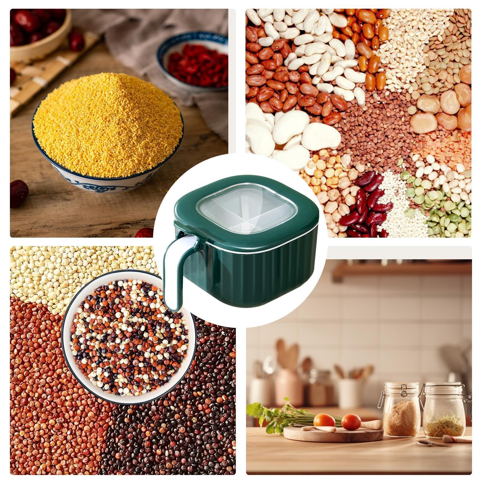 調味料入れセット Amazon｜調味料収納ボックス - 目に見える調味料容器 4つの